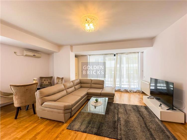 Apartament cu 3 camere semidecomandat, mobilat în Herăstrău