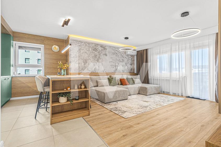 Apartament 3 camere modern ,Tractorul, Brașov - Parcare inclusă , Comision 0% - 1