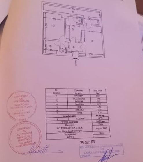 CENTRU-Hala Centrala- apartament 2 camere decomandat, etajul 1 - 5