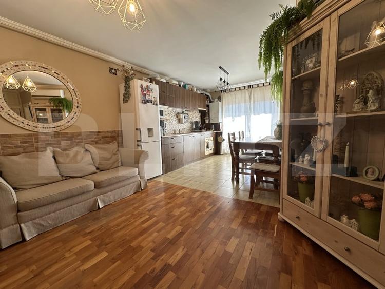 Apartament 2 camere + nisa birou, balcon, 67 mp, strada Florilor - 5