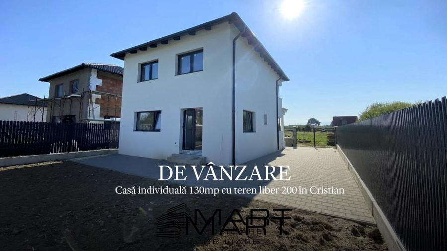 Casa individuala 130mp cu teren liber 200 in Cristian - 1