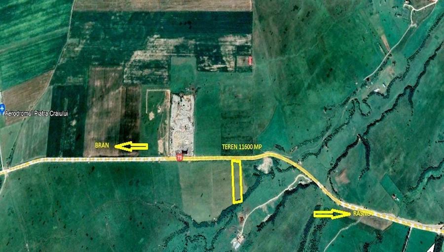 Teren intravilan la DN 73 iesire din Rasnov spre Bran - 3