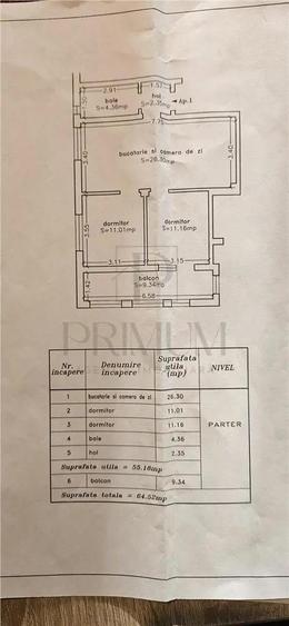 Giroc - 3 cam - parter - mobilat utilat - centrala - boxa - curte - ZONA LINISTITA - 12
