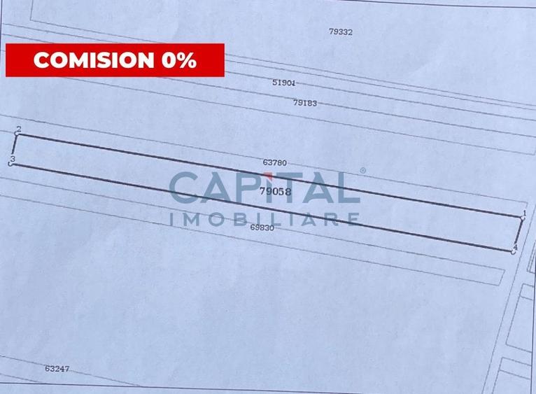 Teren de vanzare comision 0% pentru investitie - 1