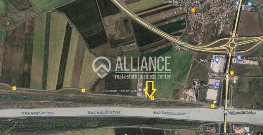 LAZU - SELGROS (Cod 01) Teren intravilan ideal hale depozitare. - 1