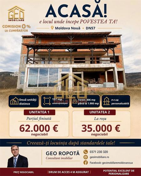 Casă cu Teren 1900 Mp în Central