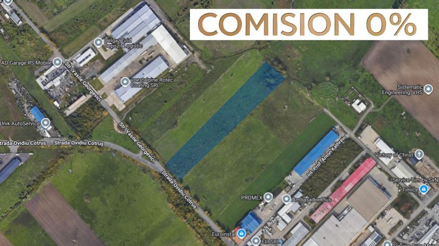 COMISION 0 | Teren intravilan | 17.700 mp | Zona Freidorf - 1