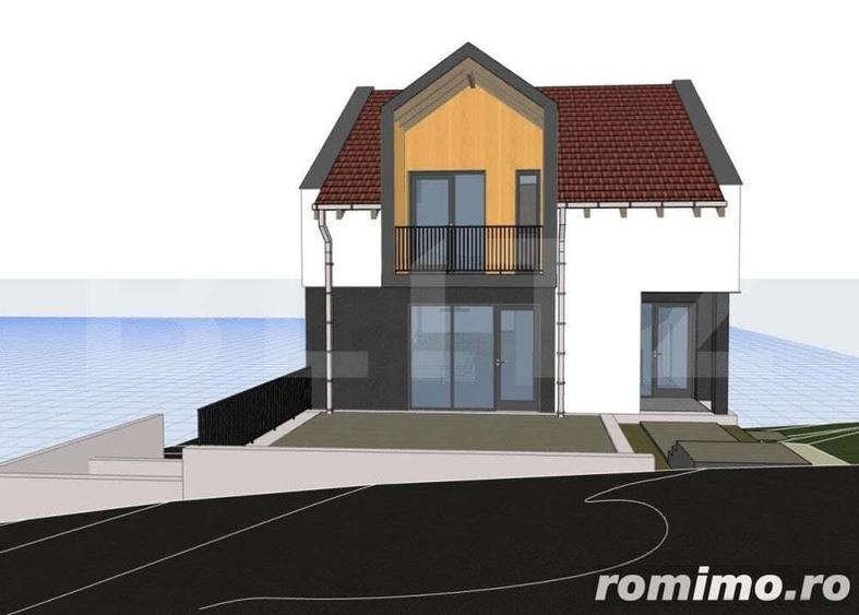 Casa individuala, 200 mp, 300mp teren, 5 dormitoare, constructie 2024, zona Vivo - 1