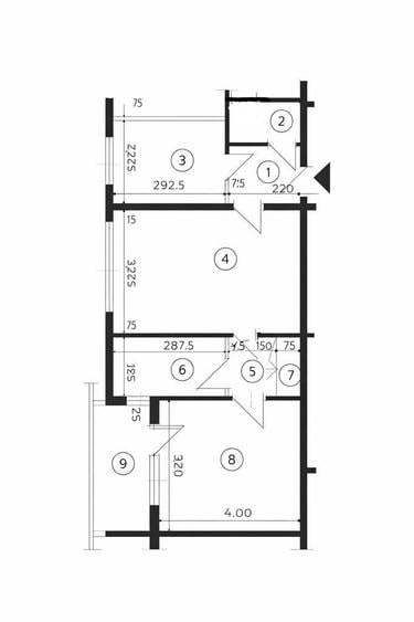 DE INCHIRIAT Apartament cu 2 camere - 350/ luna - IMOBIHOR - 1