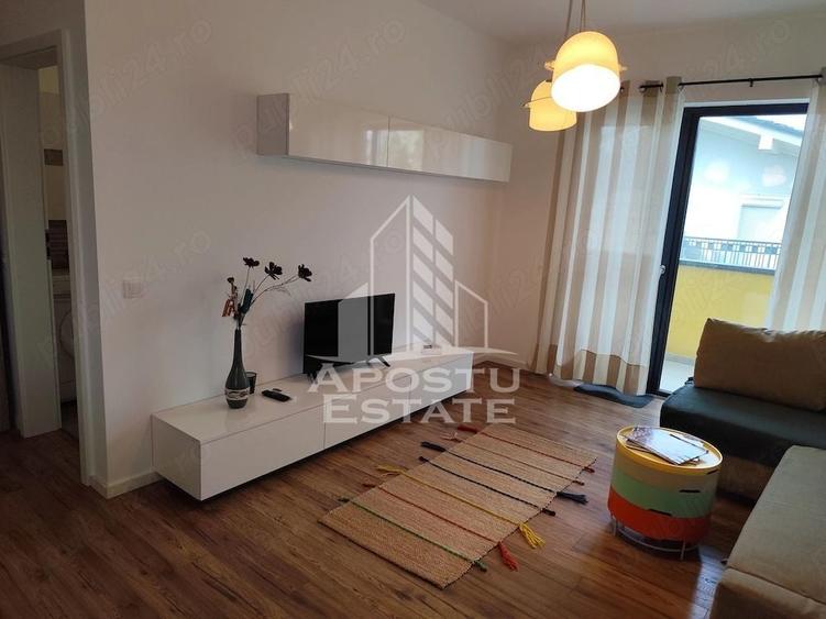 Apartament cu 2 camere semidecomandat, mobilat în Braytim