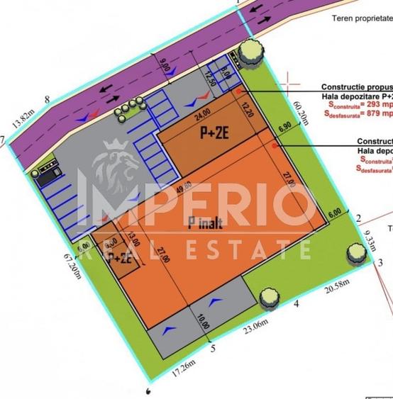 Teren pentru constructie hala! - 1