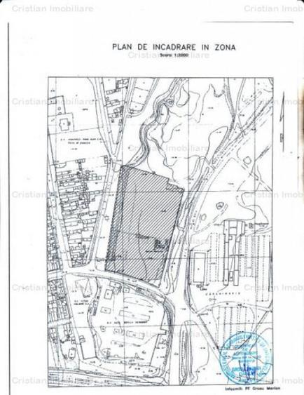 SUPER TEREN 14.168mp ; 320m deschidere la 3 strazi - 3