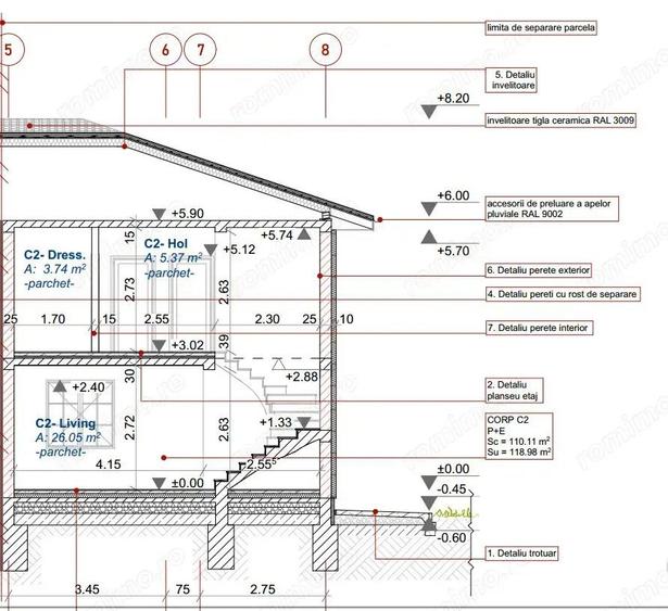 Sacalaz - Duplex(P+E) - Su:120mp - 3 minute de Timisoara - 3