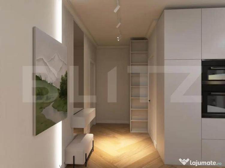 Apartament nou modern, 2 camere, centrala pe gaz si panouri - 9
