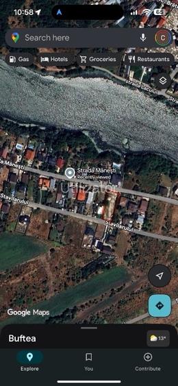 Teren Buftea 1.085 m2. 20x50 Teren Buftea 1.085 m2. 20x50