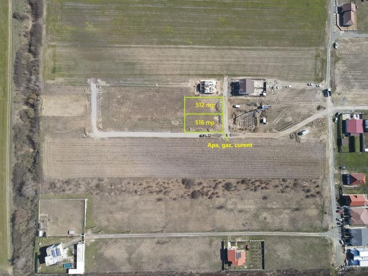 Teren cu autorizatie pentru duplex 512 / 516 mp Utilitati Comision 0 - 4