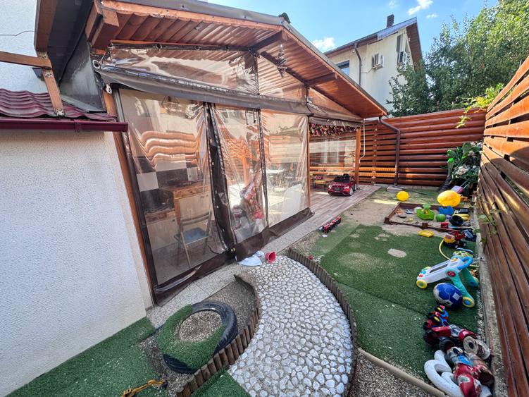 Casa P+1+M. 5 cam. Mobilata-Utilata complet. Teren 205mp - 32