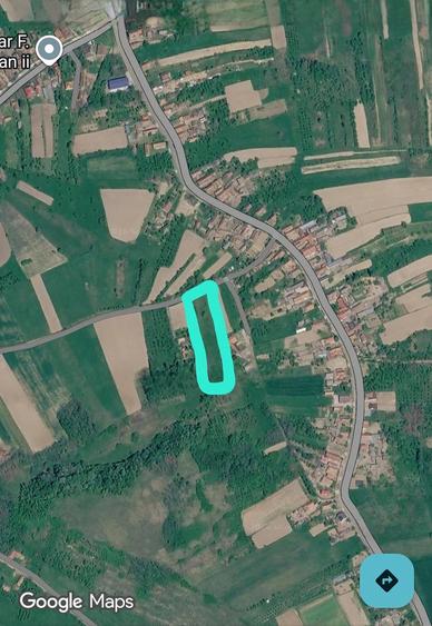 Teren de 2700 mp, în Bălaia