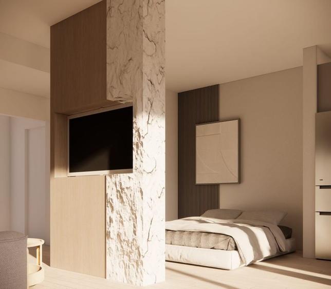 AP. 2 CAMERE TIP STUDIO, LOC DE JOACA, SUPRAVEGHERE VIDEO, COMISION 0% - 1