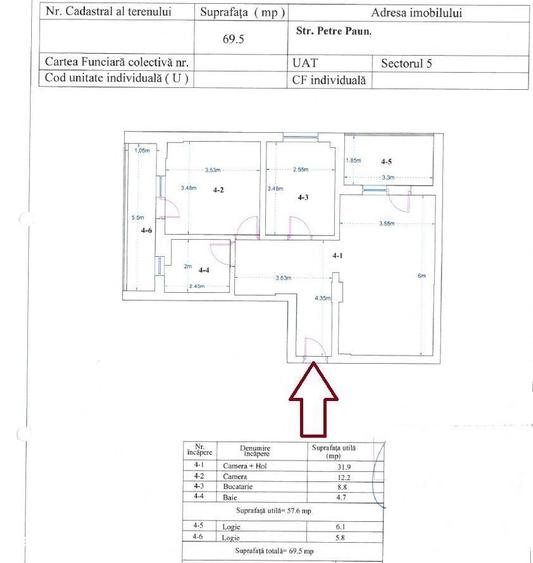 Prima inchiriere ! Apartament 2 camere la parter in Bloc Nou | Mobilat - 5