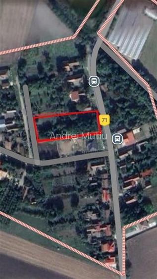 Teren Construcții intravilan de 1746 mp, în Santăul Mare