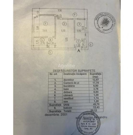 Sos. Stefan cel Mare, Apartament 2 camere, sup.58 mp.