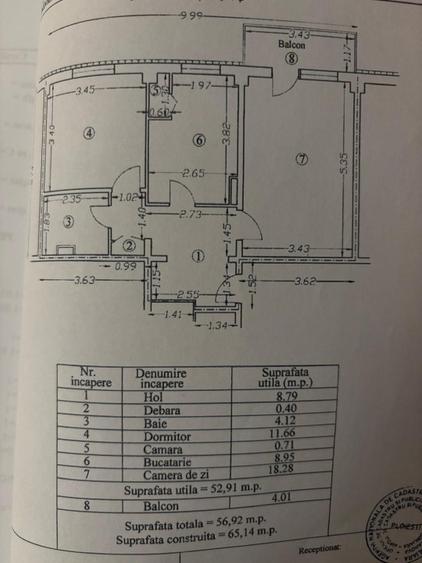 Apartament 2 camere central - 10