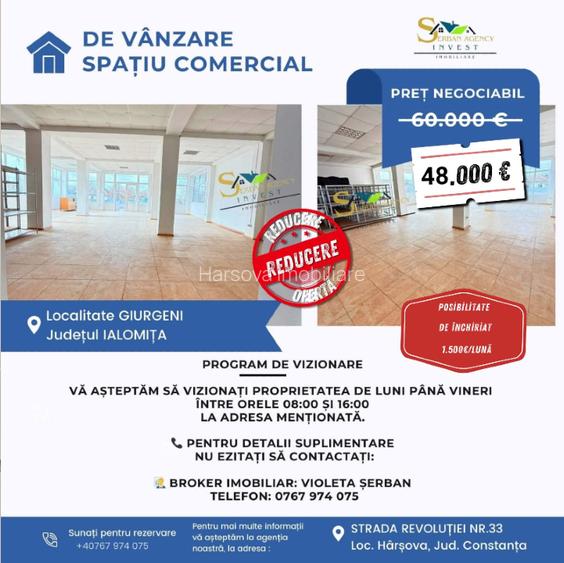 Spațiu comercial – Giurgeni,jud. Ialomița Spațiu comercial – Giurgeni,jud. Ialomița