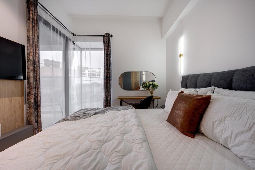 APARTAMENT 2 CAMERE MOBILAT - FLOREASCA - PARCARE INCLUSA - COMISION 0 % - 8