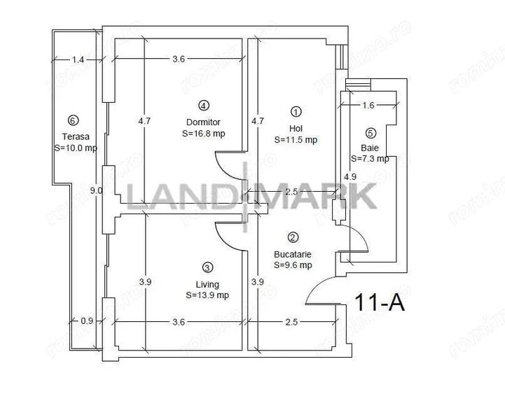 APARTAMENT 2 CAMERE BLOC NOU GIARMATA-VII - 4