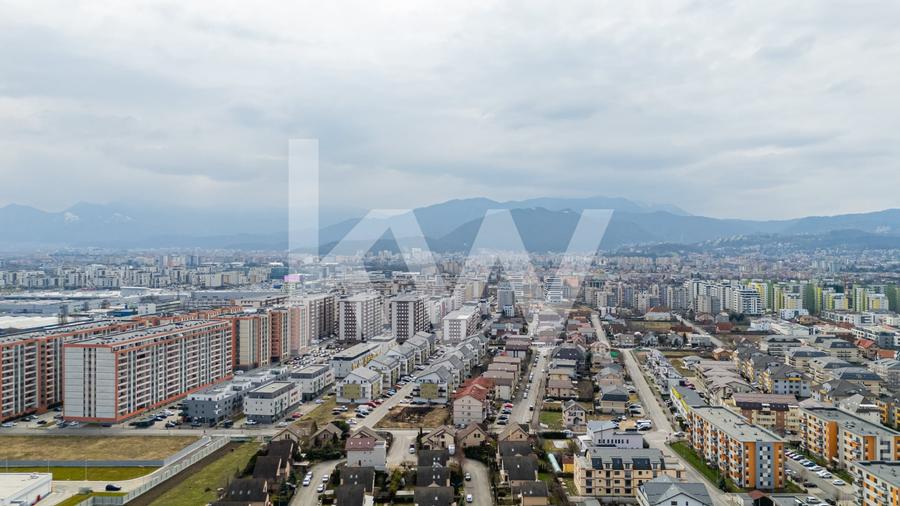 Teren intravilan cartier Tractorul, Brașov + proiect duplex P+2 ,Comision 0% - 9