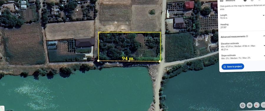 Com. Ileana, 4000 mp. teren intravilan si casa de vacanta cu deschidere la Balta - 2