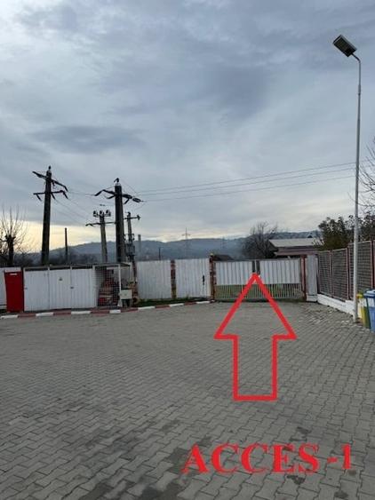 Hala 223 mp cu teren 600 mp, inchiriere/vanzare, Comanesti, jud. Bacau - 2