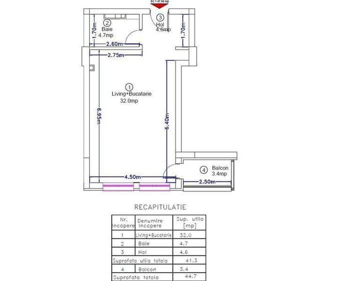 Garsoniera spatioasa langa Lacul Pipera, zona OMV Pipera - 2