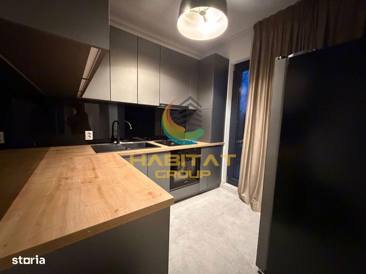 Sisesti 3 camere 73,6 mp 2 bai 2 balcone mobilat/utilat 6 min metrou C - 7