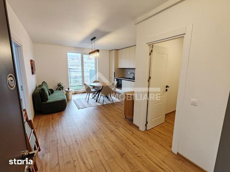 Apartament 2 camere, terasa, gradina, parcare, Beta Residence Chinteni - 6