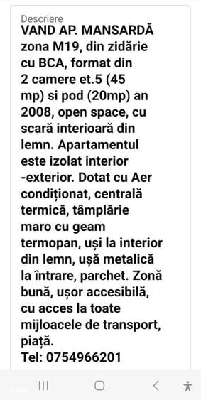 Vand apartament Mansarda - 1