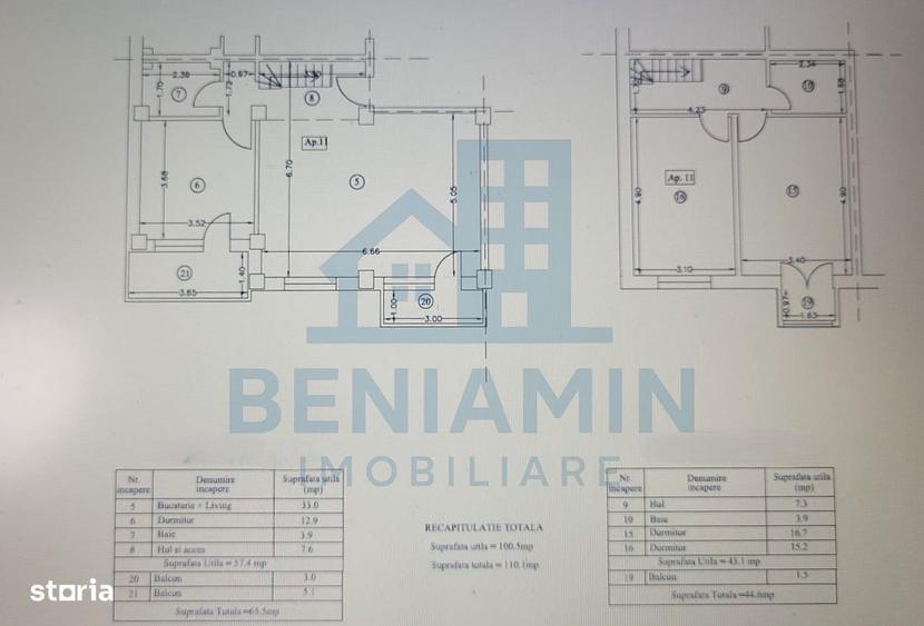 4 camere - bloc nou - 100mp - loc parcare - Happy Residence - 7