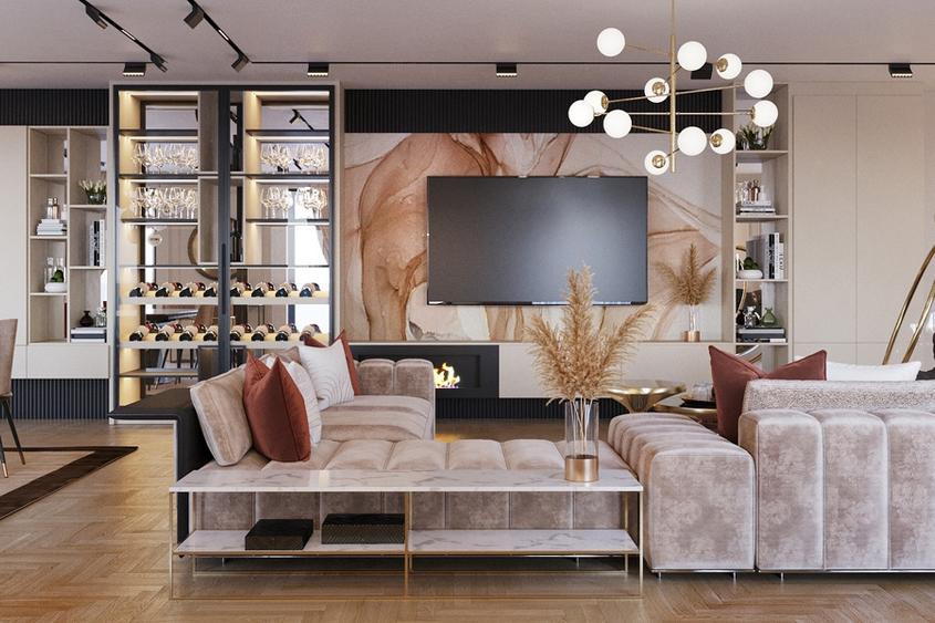 Apartament 4 camere-220 mp-Penthouse-Ansamblu Rezidential Finalizat-2 min Metrou - 2