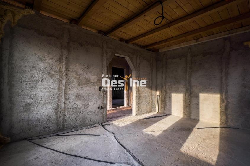 Comision 0% Casa individuala la rosu 75 mp P+POD 570 mp teren canalizare Ciurea - 7