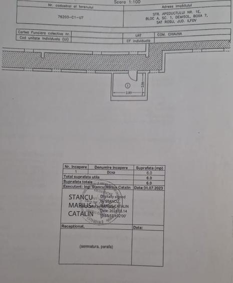 Boxa 6 mp-Citadella Garden-Chiajna Apeductului - 3