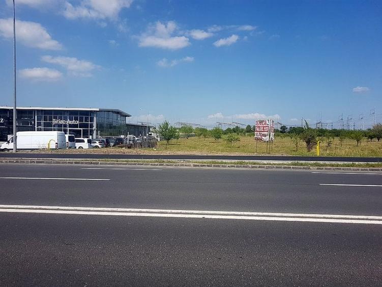 Teren 10000MP cu Deschidere Si Acces Din Calea Bucuresti, langa Mercedes - 1