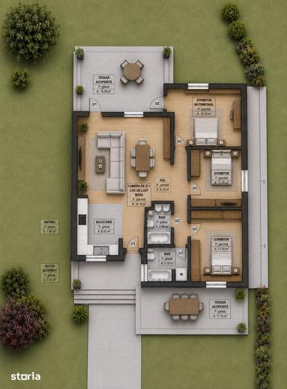 Casă cu 4 camere cu Teren 450 Mp în Livezeni