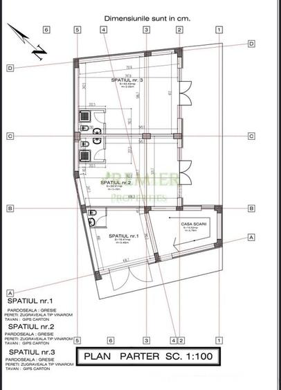 SPATIU COMERCIAL 102 MP| MULTE SPATII | STEFAN CEL MARE | CLADIRE NOUA |