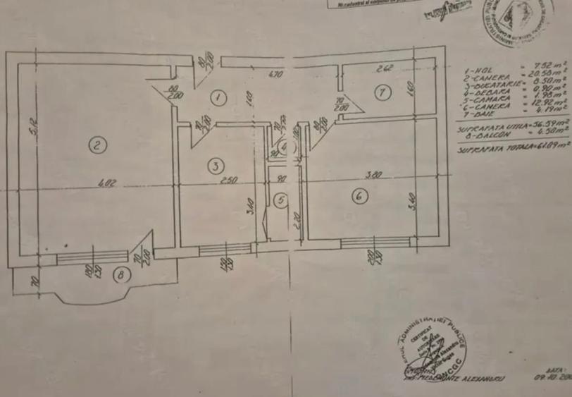 EXCLUSIV - Apartament 2 Camere - Parc Sebastian - 13 Septembrie - 10
