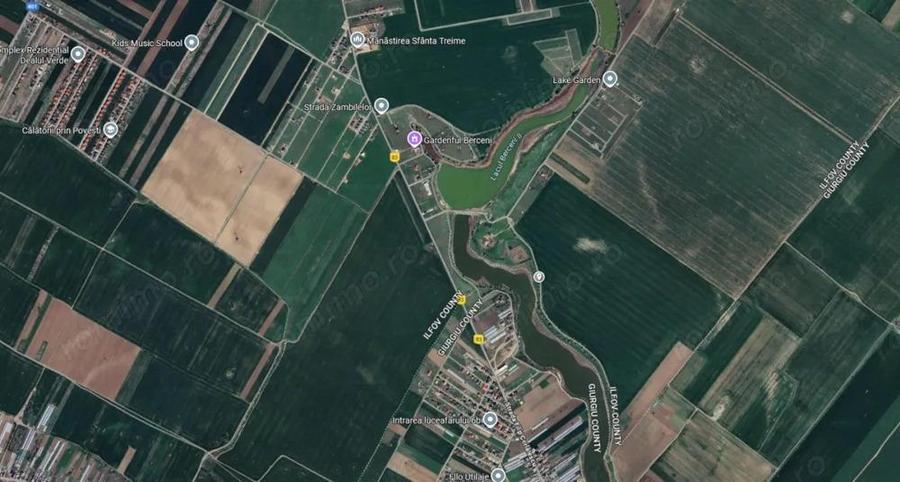 Loturi Intravilan Rate pe Lac Com Berceni | utilitati in zona | #LG14BF - 5