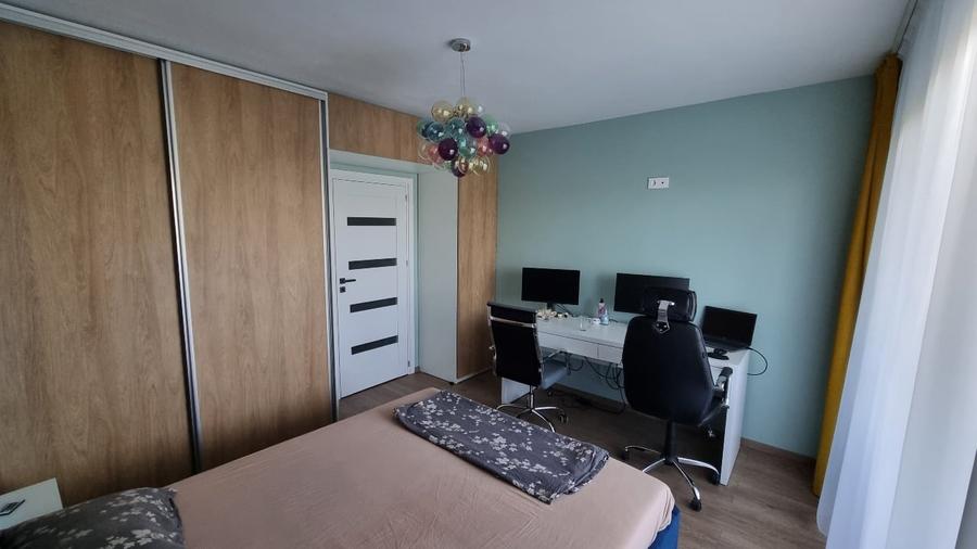 3 camere bloc Mon Jardin, 74 mp, mobilat modern, smart home, parcare subterană - 6