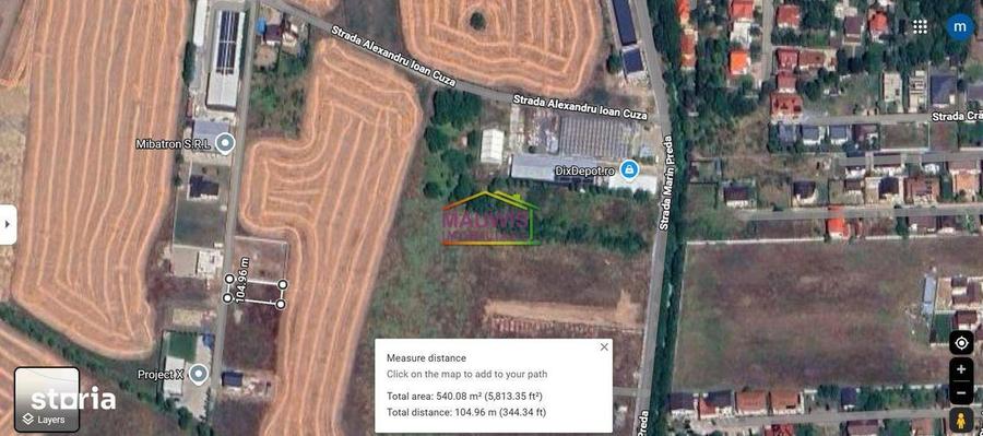 Vand teren intravilan in Otopeni - Strada Alexandru Ioan Cuza. - 8