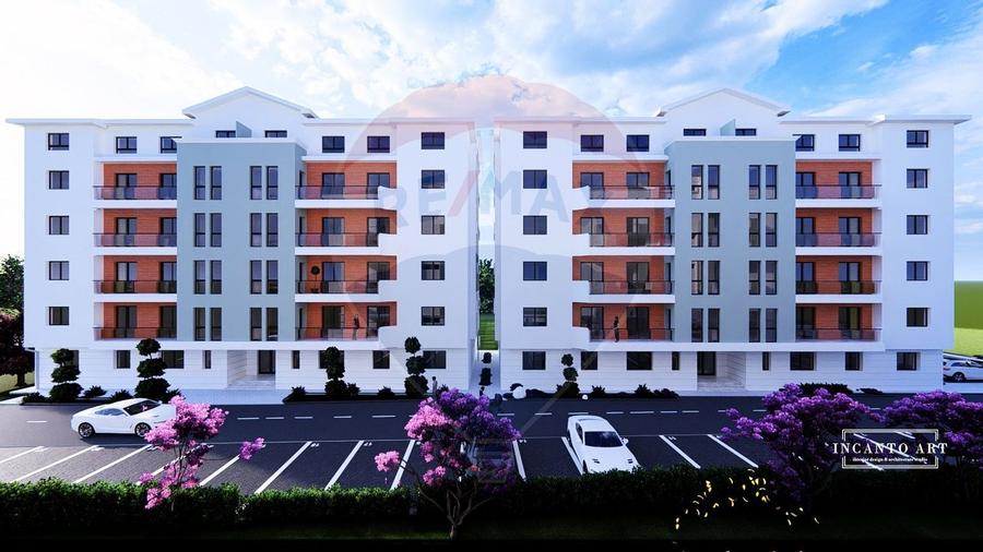 3 camere, parter intr-un ansamblu nou - 4