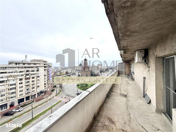 Garsoniera spatioasa cu terasa 20 mp, ultracentral Catedrala, Ploiesti - 9